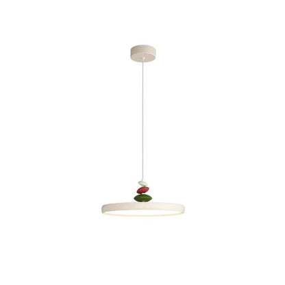 Zennith Balance Pendant Light Dia 11.8″ x H 7.9″ / Beige / Warm Light Pendant light