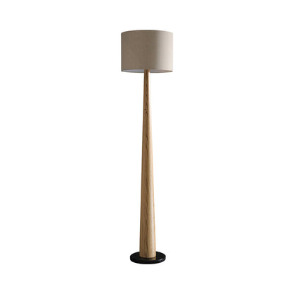 Zhanming Floor Lamp Dia 19.7″ x H 84.6″ / Wood Color / US Plug Floor lamp