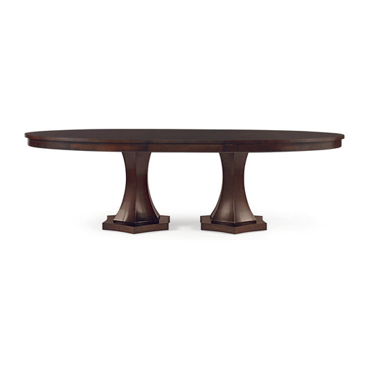 Century Furniture Double Pedestal Dining Table