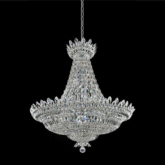 Allegri Belluno 32 Light 39-1/2" Wide Crystal Empire Chandelier