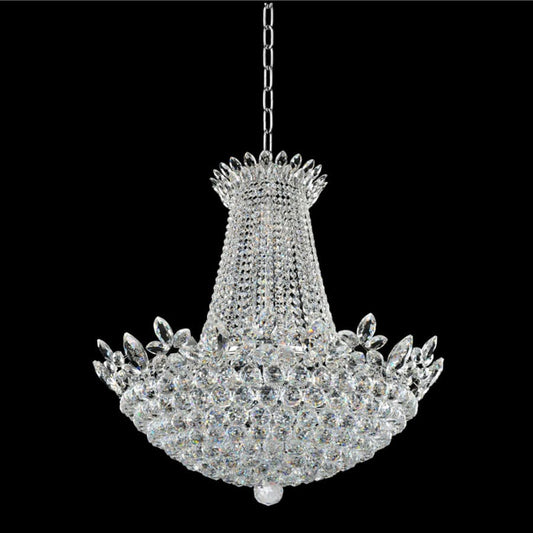 Allegri Treviso 21 Light 30" Wide Crystal Empire Chandelier