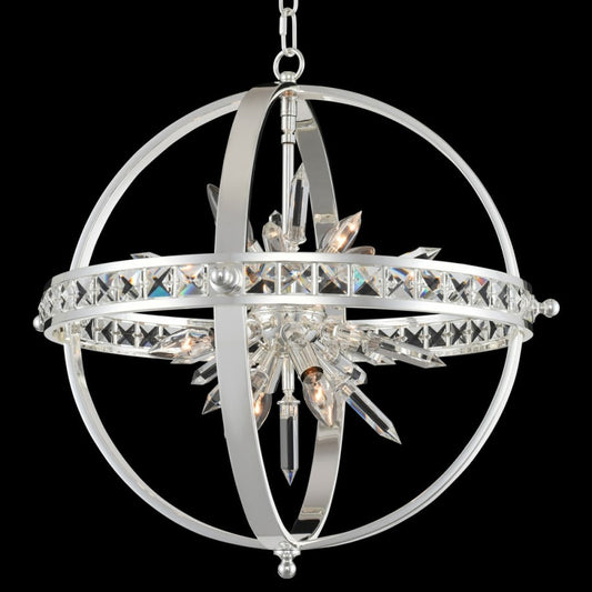 Allegri Angelo 23" Wide Pendant with Firenze Crystal