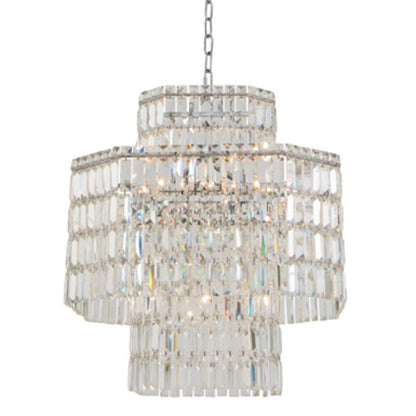 Allegri Livelli 12 Light 25" Wide Crystal Pendant