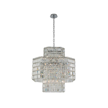 Allegri Livelli 16 Light 33" Wide Crystal Pendant