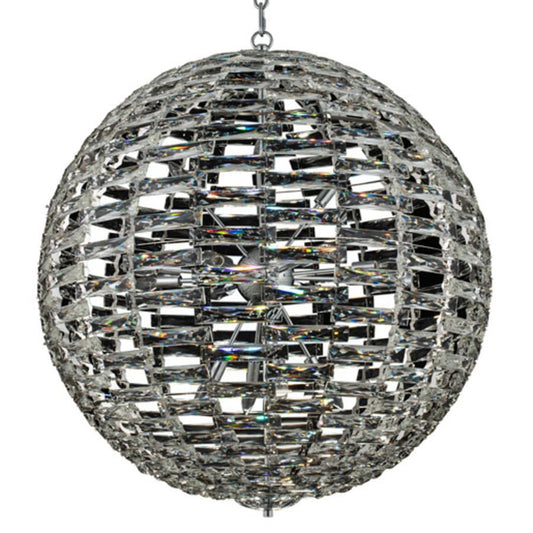 Allegri Alta 12 Light 26" Wide Crystal Pendant
