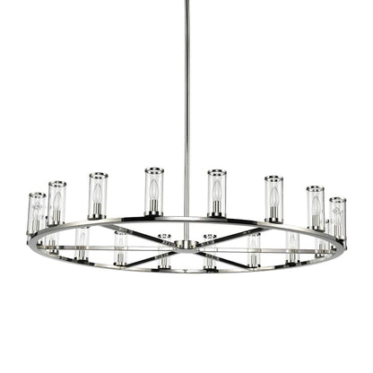 Alora Lighting Revolve 18 Light 47" Wide Taper Candle Chandelier