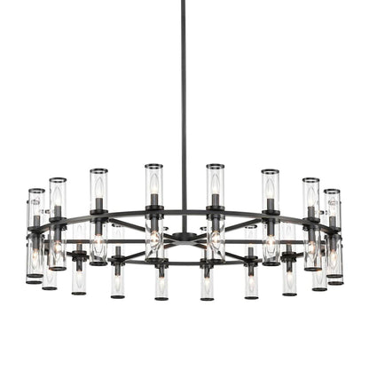 Alora Lighting Revolve 36 Light 47" Wide Taper Candle Chandelier