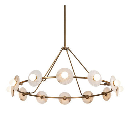 Alora Lighting Dahlia 47" Wide LED Ring Chandelier