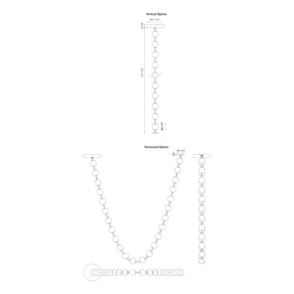 Alora Lighting Marni 14-ft Wide 3000K LED Linear Pendant