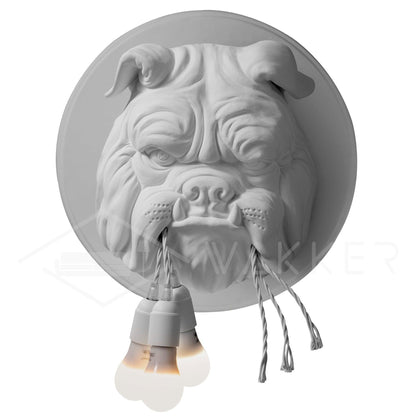 Amsterdam Wall Lamp Dia 16″ / Dia 41cm / Matte White Wall lamp