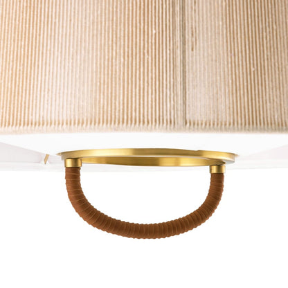 Arteriors Middlebury 6 Light 29" Wide Drum Chandelier