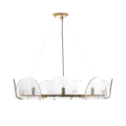 Arteriors Mendez 9 Light 29" Wide Ring Chandelier