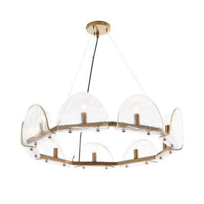 Arteriors Mendez 9 Light 29" Wide Ring Chandelier