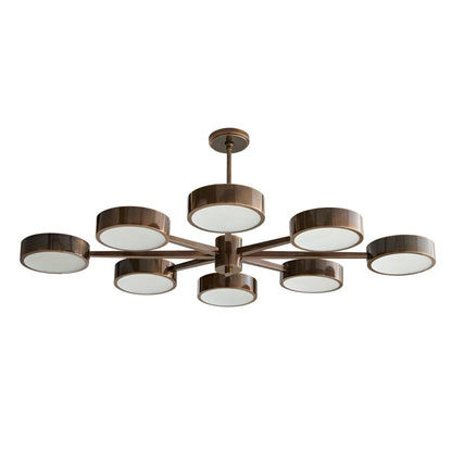 Arteriors Linus Starburst 8 Light 52" Wide Chandelier