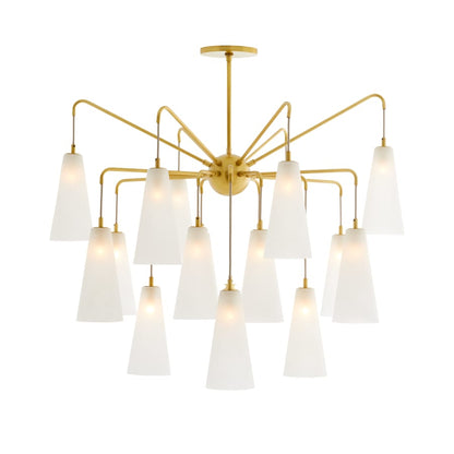 Arteriors Mika 18 Light 41" Wide Chandelier