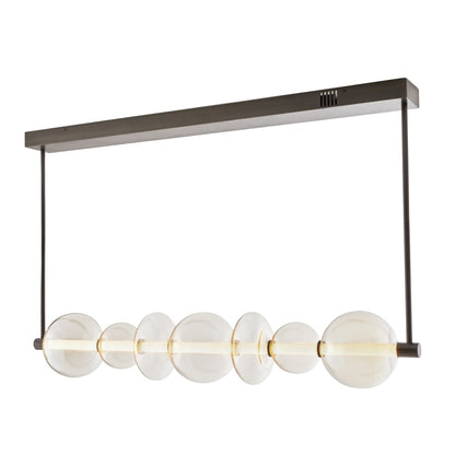 Arteriors Raphael 48" Wide LED Commercial Abstract Chandelier