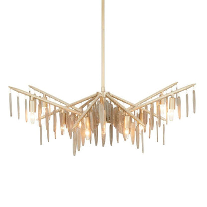 Arteriors Gia 12 Light 40" Wide Waterfall Chandelier