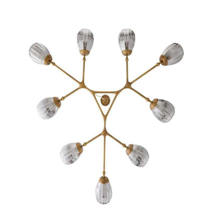 Arteriors Smyth 9 Light 54" Wide Chandelier