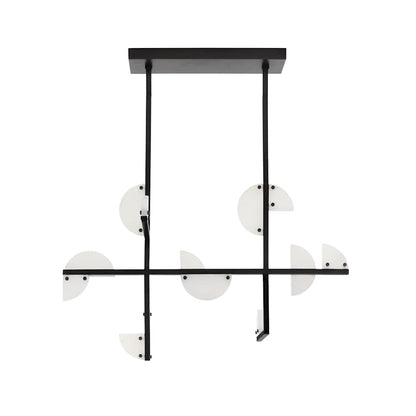 Arteriors Nova Chandelier 40" Wide Abstract Chandelier