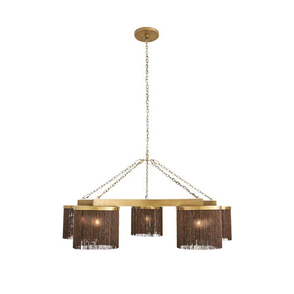 Arteriors Langston Chandelier 5 Light 46" Wide Chandelier