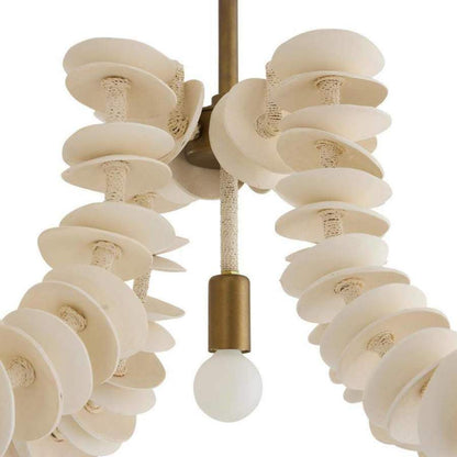 Arteriors Kalama 8 Light 57" Wide Linear Chandelier