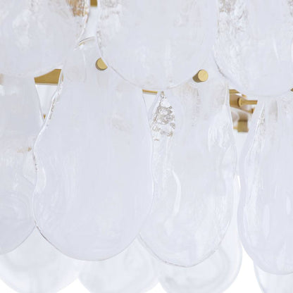 Arteriors Leon Large Chandelier 7 Light 38" Wide Waterfall Chandelier