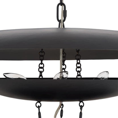 Arteriors Florko 6 Light 31" Wide Abstract Chandelier
