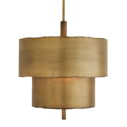 Arteriors Leonardo Chandelier 4 Light 28" Wide Drum Chandelier