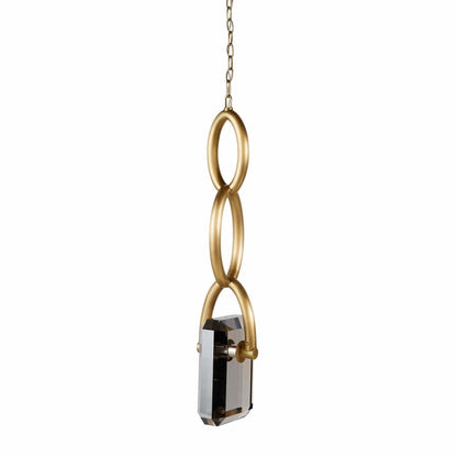 Arteriors Estate 8" Wide Crystal Mini Pendant