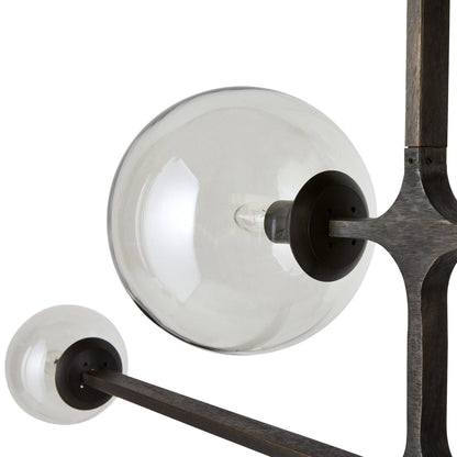 Arteriors Dillon 4 Light 21" Wide Linear Chandelier