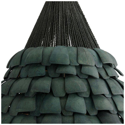 Arteriors  Ferndale Pendant 20" Eucalyptus Stain