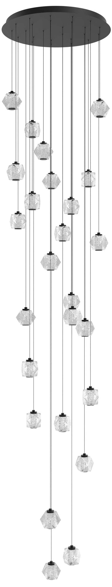 Avenue Lighting Beluga Collection  203.125" Black