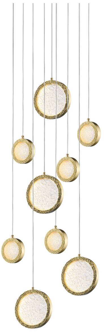 Avenue Lighting Bottega Collection  Pendant Polished Brass