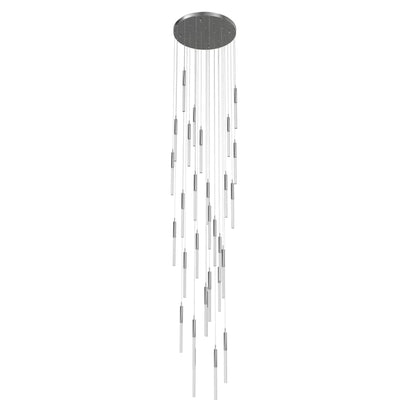 Avenue Lighting Main St. 31 Light 30" Wide LED Multi Light Pendant with Boa Glass Shades