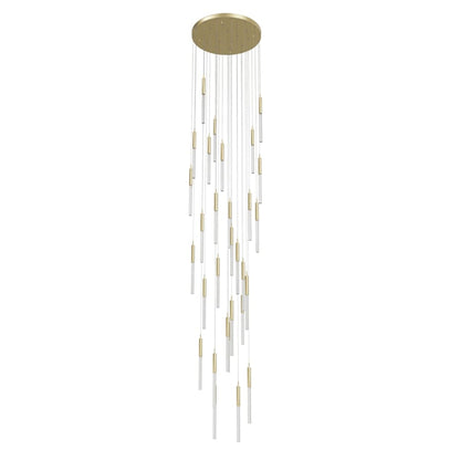 Avenue Lighting Main St. 31 Light 30" Wide LED Multi Light Pendant with Boa Glass Shades