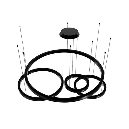 Avenue Lighting Aria 64" Wide LED Abstract Multi Light Pendant