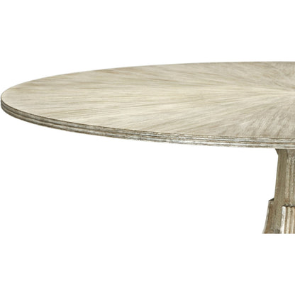 Jonathan Charles Lacock Toasted Oak Dining Table 71"