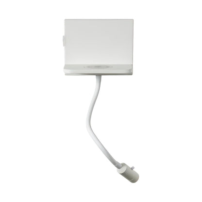 Mr. X LED Wall Light L 9.3″ x W 5.9″ x H 4.7″ / L 23.5cm x W 15cm x H 12cm / White / Warm White (3000K) Wall lamp