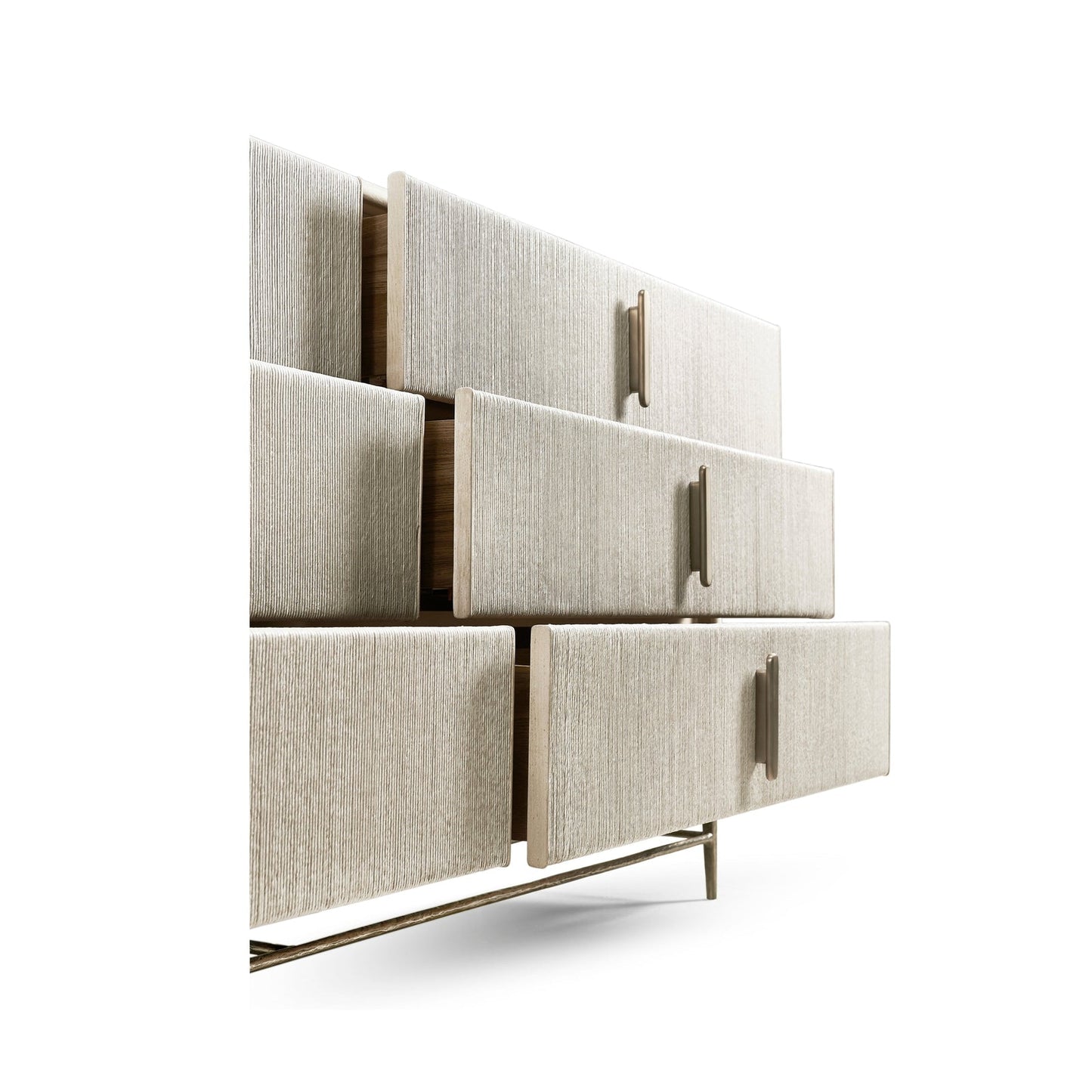 Jonathan Charles Clapotis Danish Cord Double Dresser (500390-BLO-DPC)