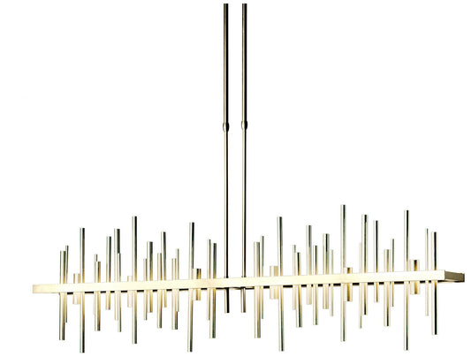 Cityscape 51.9" Modern Brass Short LED Pendant