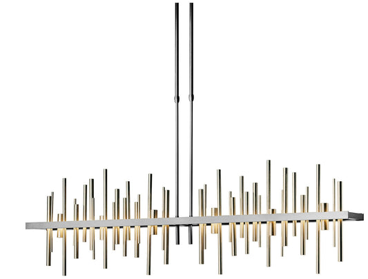 Cityscape 51.9" Vintage Platinum Long LED Pendant