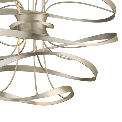 Corbett Lighting Calligraphy 2 Light 26" LED Pendant with Hand-Crafted Iron
