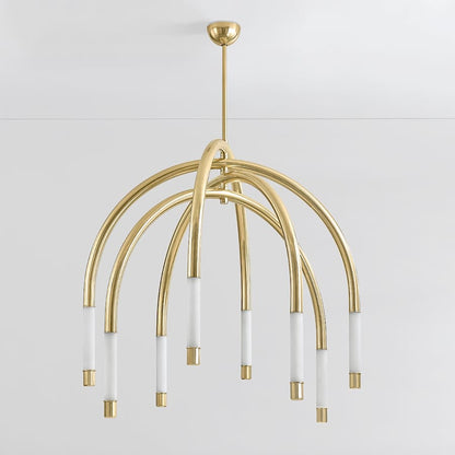 Corbett Lighting Zeme 48" Wide LED Abstract Chandelier