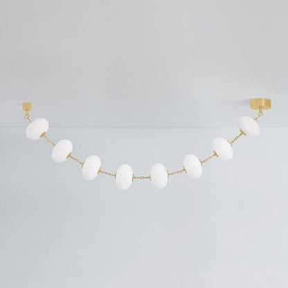 Corbett Lighting Nephele 99" Wide Linear Pendant