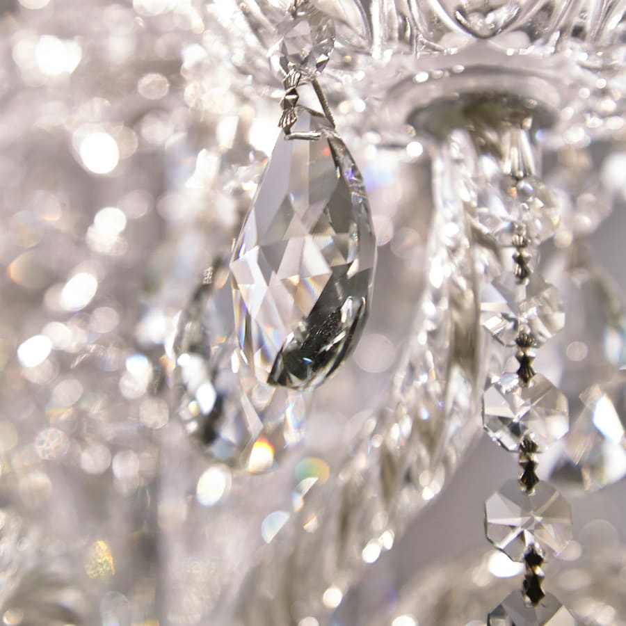 Crystorama Lighting Group Traditional Crystal 12 Light 31" Wide Crystal Chandelier with Swarovski Spectra Crystal Accents