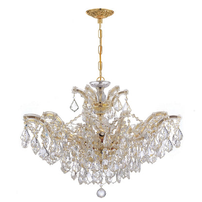 Crystorama Lighting Group Maria Theresa 6 Light 27" Wide Crystal Chandelier with Swarovski Spectra Crystal Accents