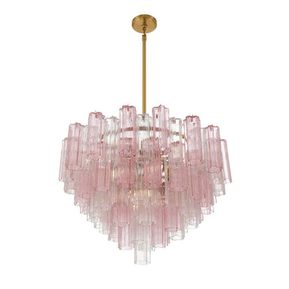 Crystorama Lighting Group Addis 16 Light 32" Wide Chandelier with Spring Tronchi Glass