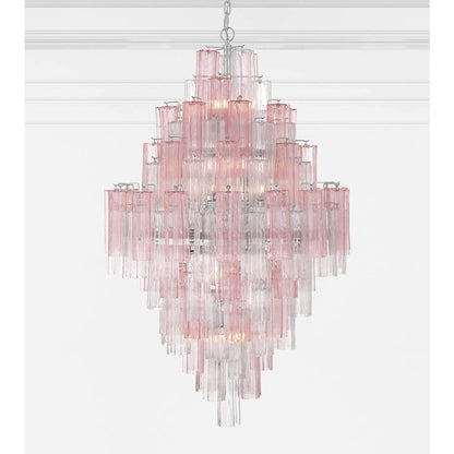 Crystorama Lighting Group Addis 20 Light 32" Wide Chandelier with Spring Tronchi Glass