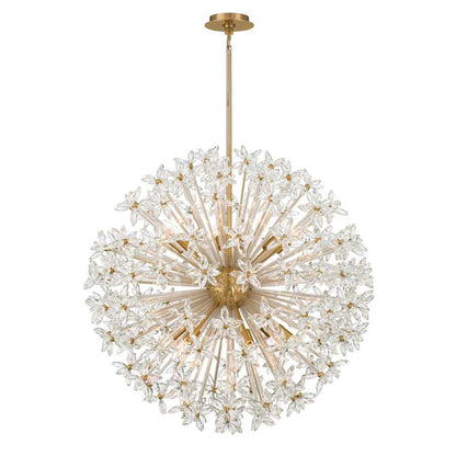 Crystorama Lighting Group Adley 12 Light 34" Wide Globe Chandelier