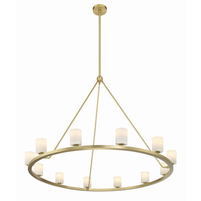 Crystorama Lighting Group Aragon 12 Light 47" Wide LED Ring Chandelier